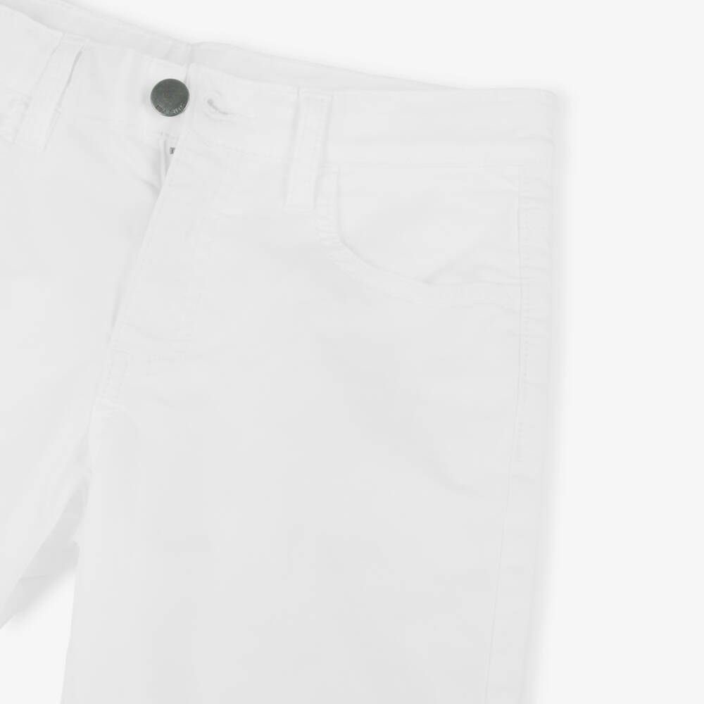 Mayoral Нукутаваке-Кремовые хлопковые шорты для мальчиков | Childrensalon Outlet