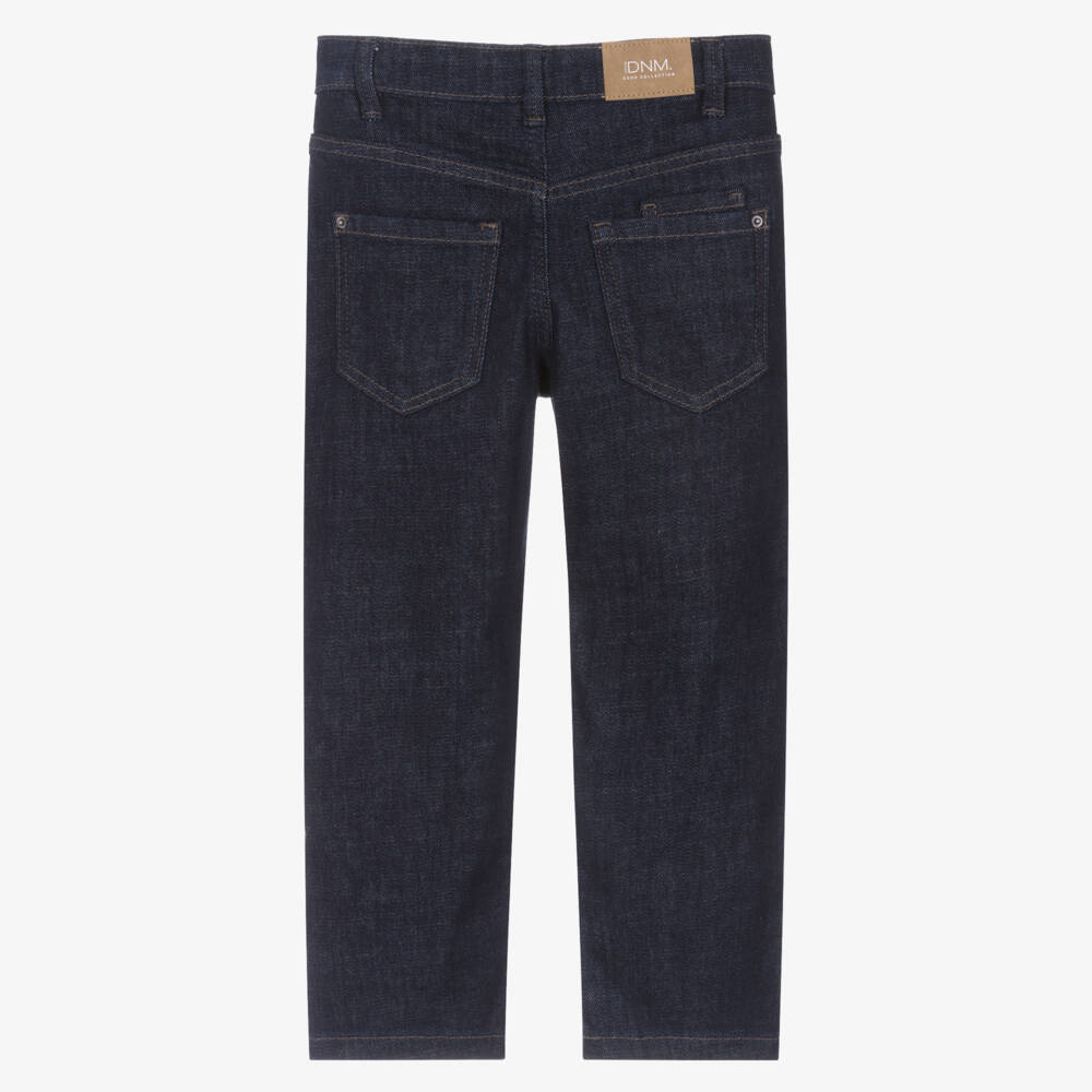 Mayoral-Boys Dark Blue Denim Wide Leg Jeans | Childrensalon Outlet