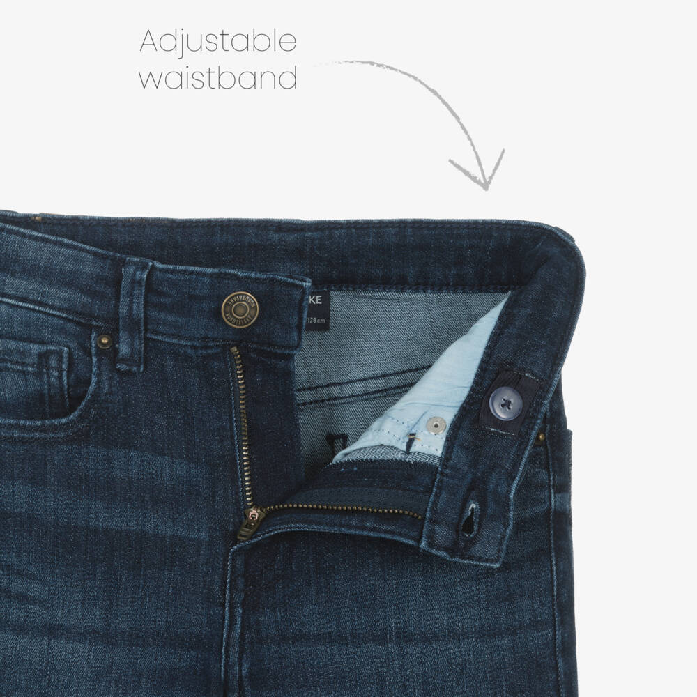 Mayoral Нукутаваке-Boys Dark Wash Slim Denim Trousers | Childrensalon Outlet