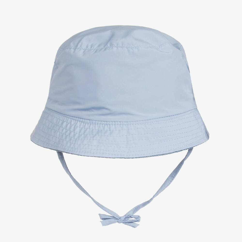 Mayoral-Boys' Dual-Style Azure Sun Hat | Childrensalon Outlet