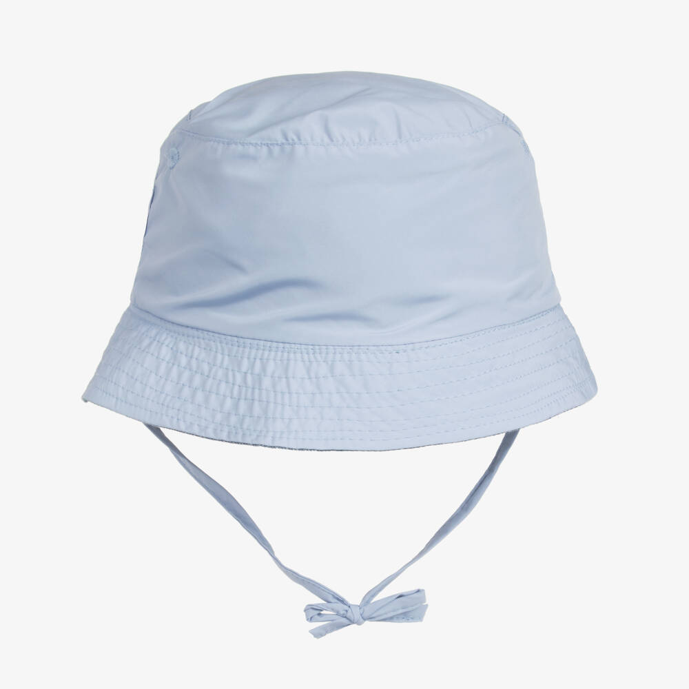 Mayoral-Boys' Dual-Style Azure Sun Hat | Childrensalon Outlet