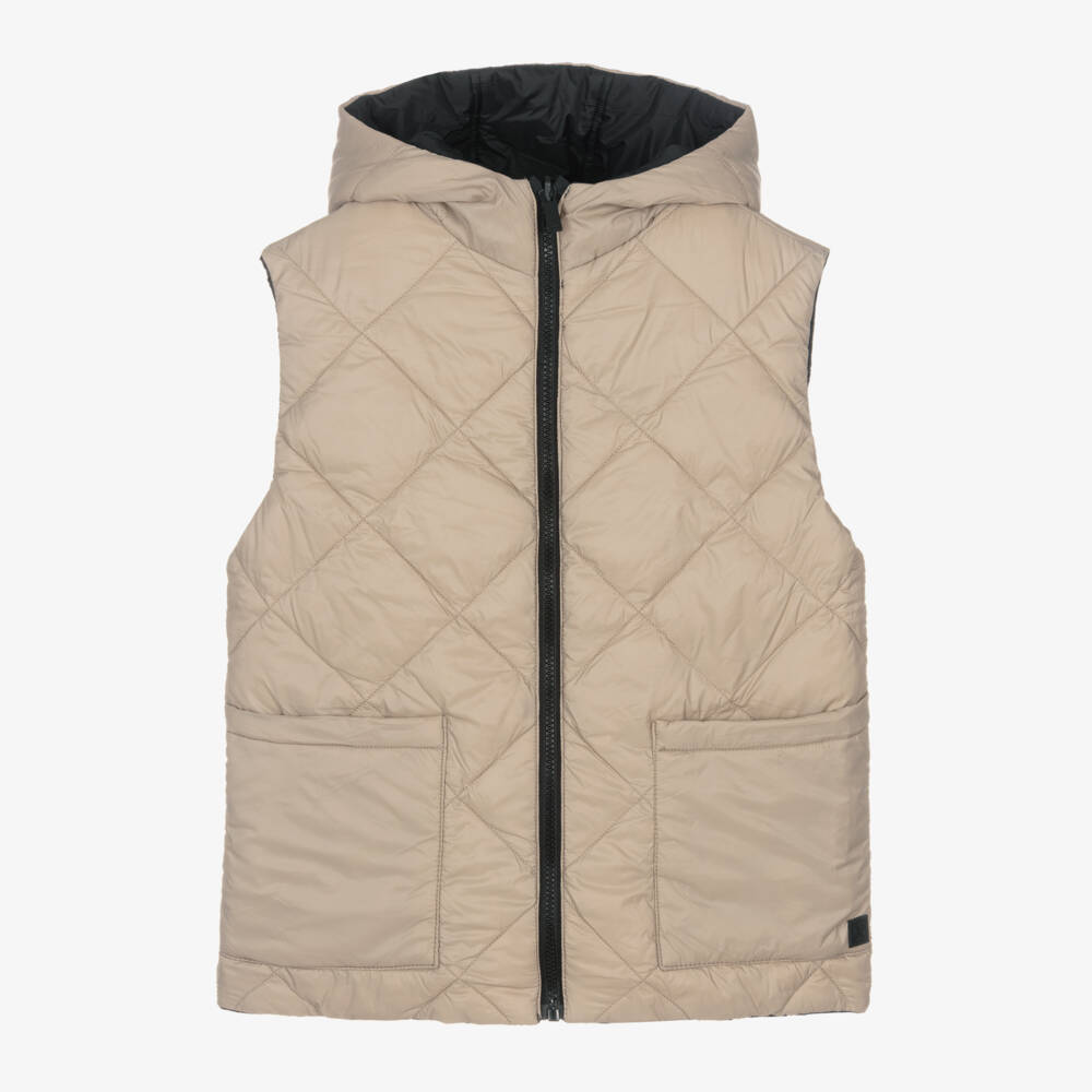 Mayoral Nukutavake-Boys Dual-Tone Reversible Vest | Childrensalon Outlet
