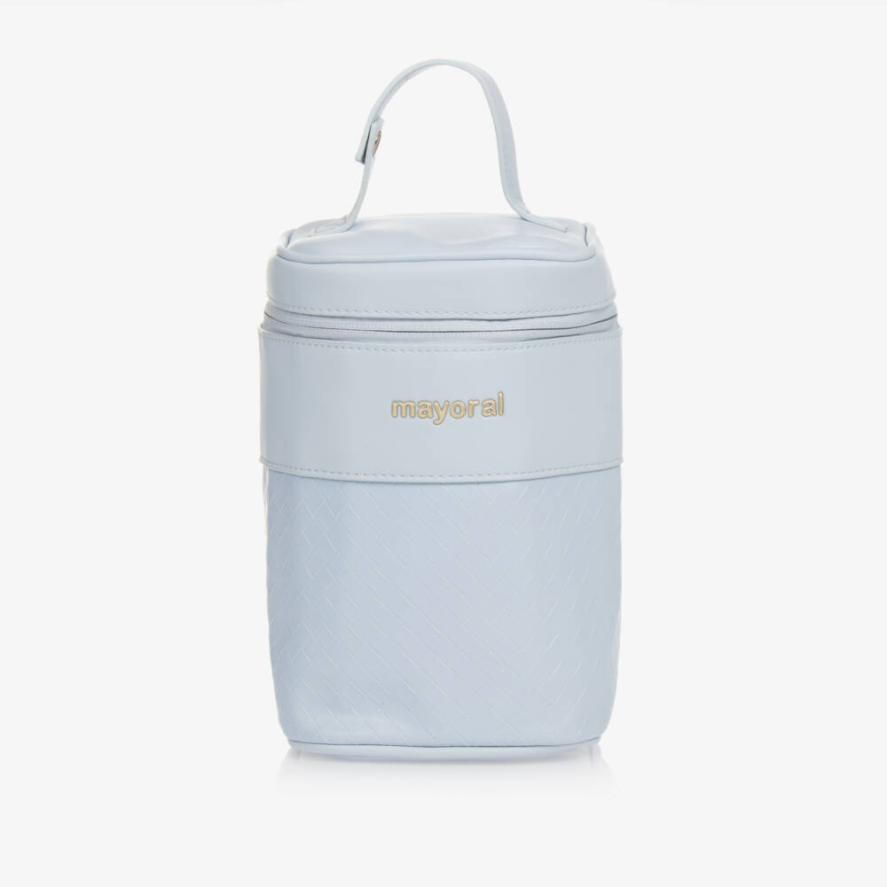 Mayoral-Boys Elegant Blue Insulated Bottle Carrier | Childrensalon Outlet