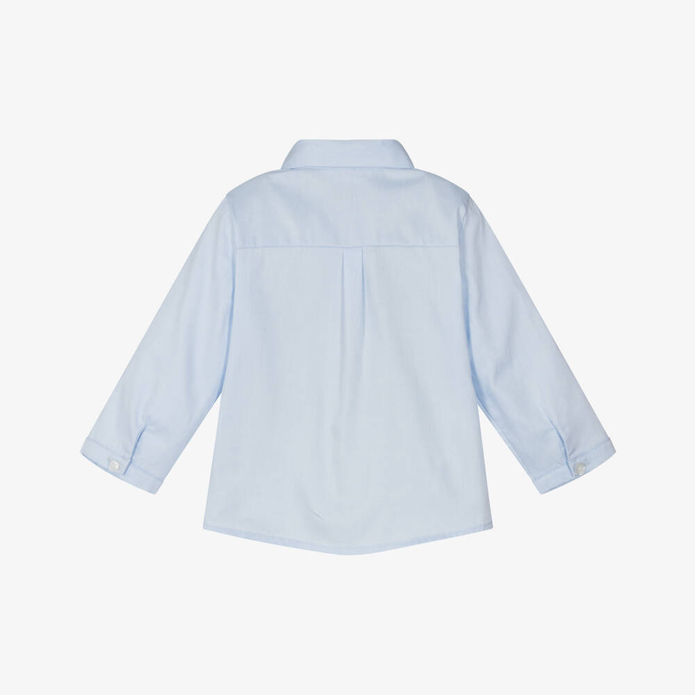 مايورال Newborn-قميص أزرق أنيق وربطة عنق للأولاد | Childrensalon Outlet