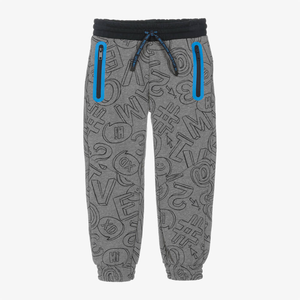 Mayoral-Boys Graphic Print Joggers | Childrensalon Outlet