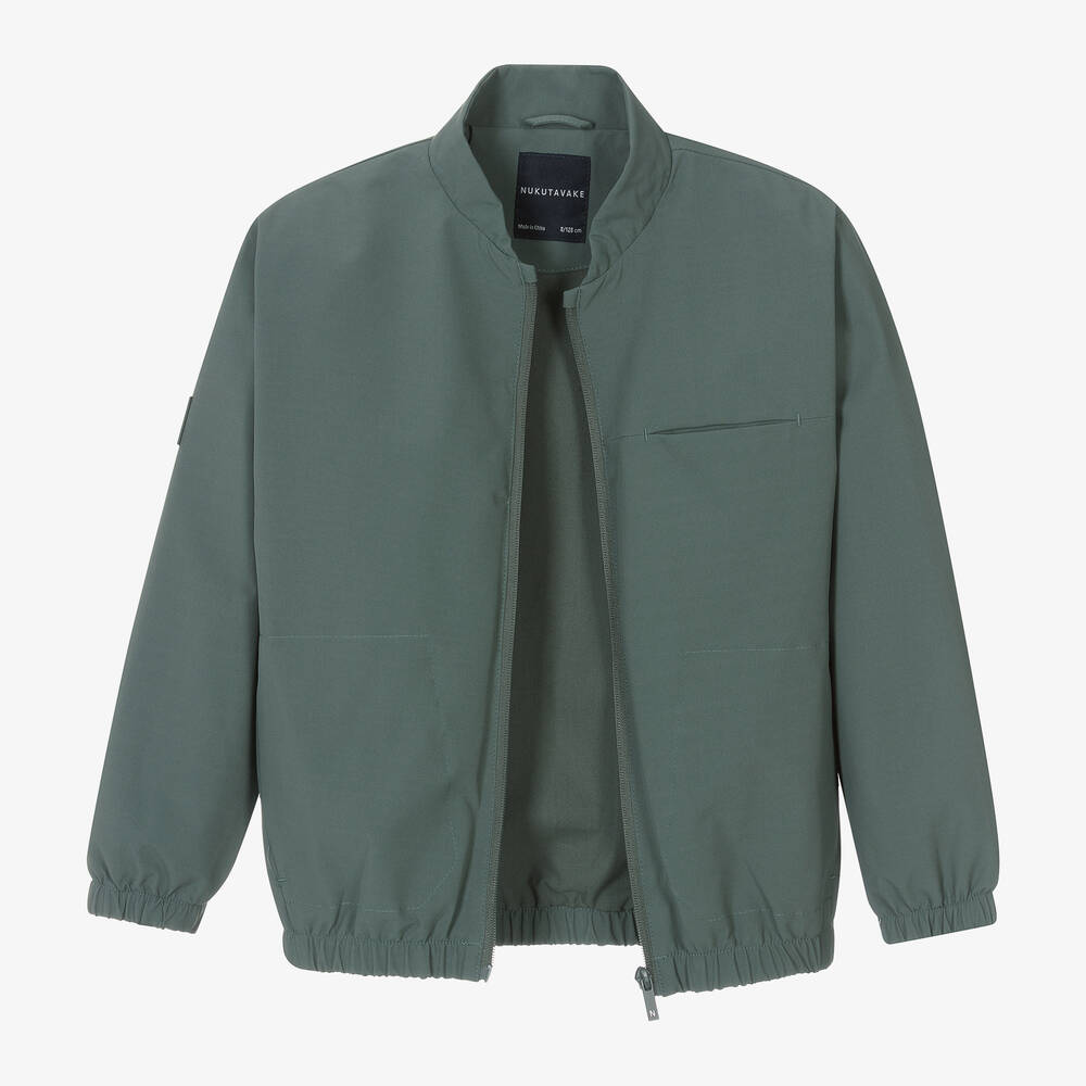 Mayoral Nukutavake Boys Green Bomber Jacket