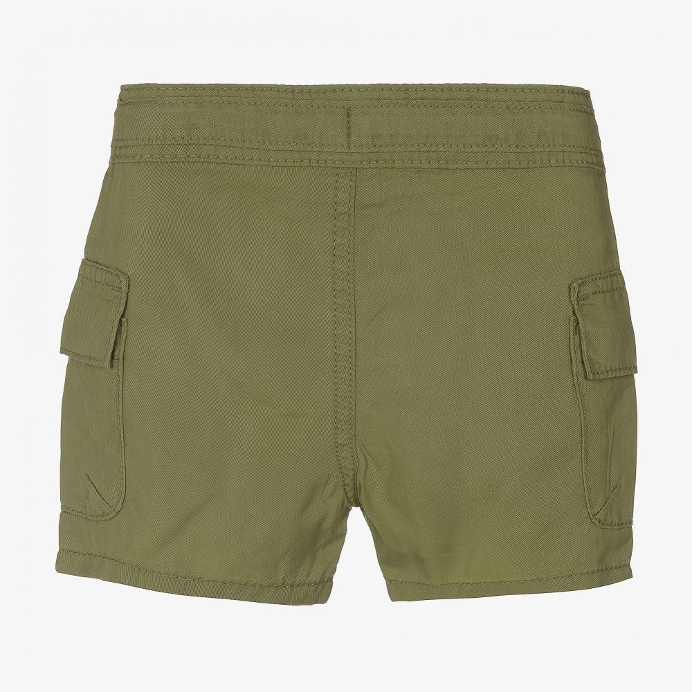 Mayoral-Зеленые хлопковые шорты карго для мальчиков | Childrensalon Outlet