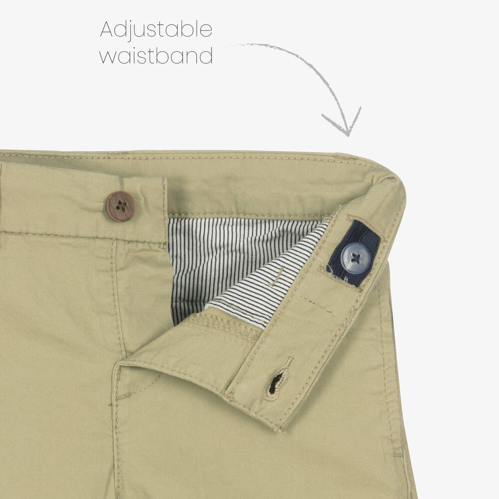 Boys green chino pants 2025