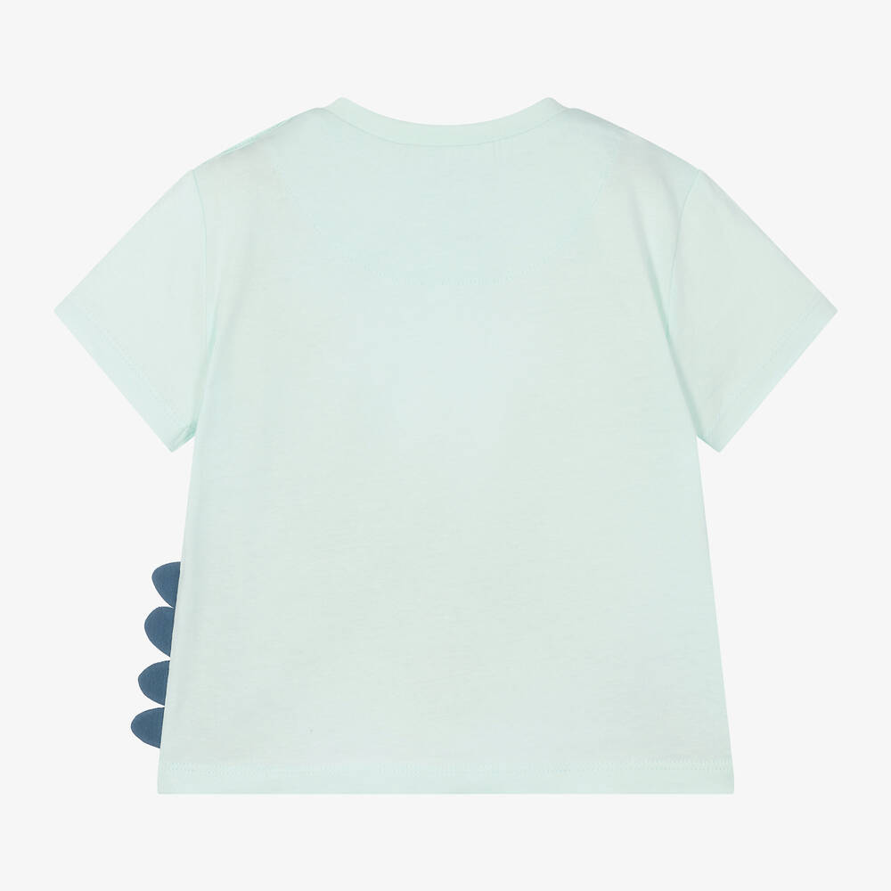 Mayoral-Boys Green Cotton Crocodile T-Shirt | Childrensalon Outlet