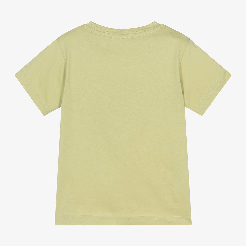 Mayoral-Boys Green Cotton Graphic T-Shirt | Childrensalon Outlet