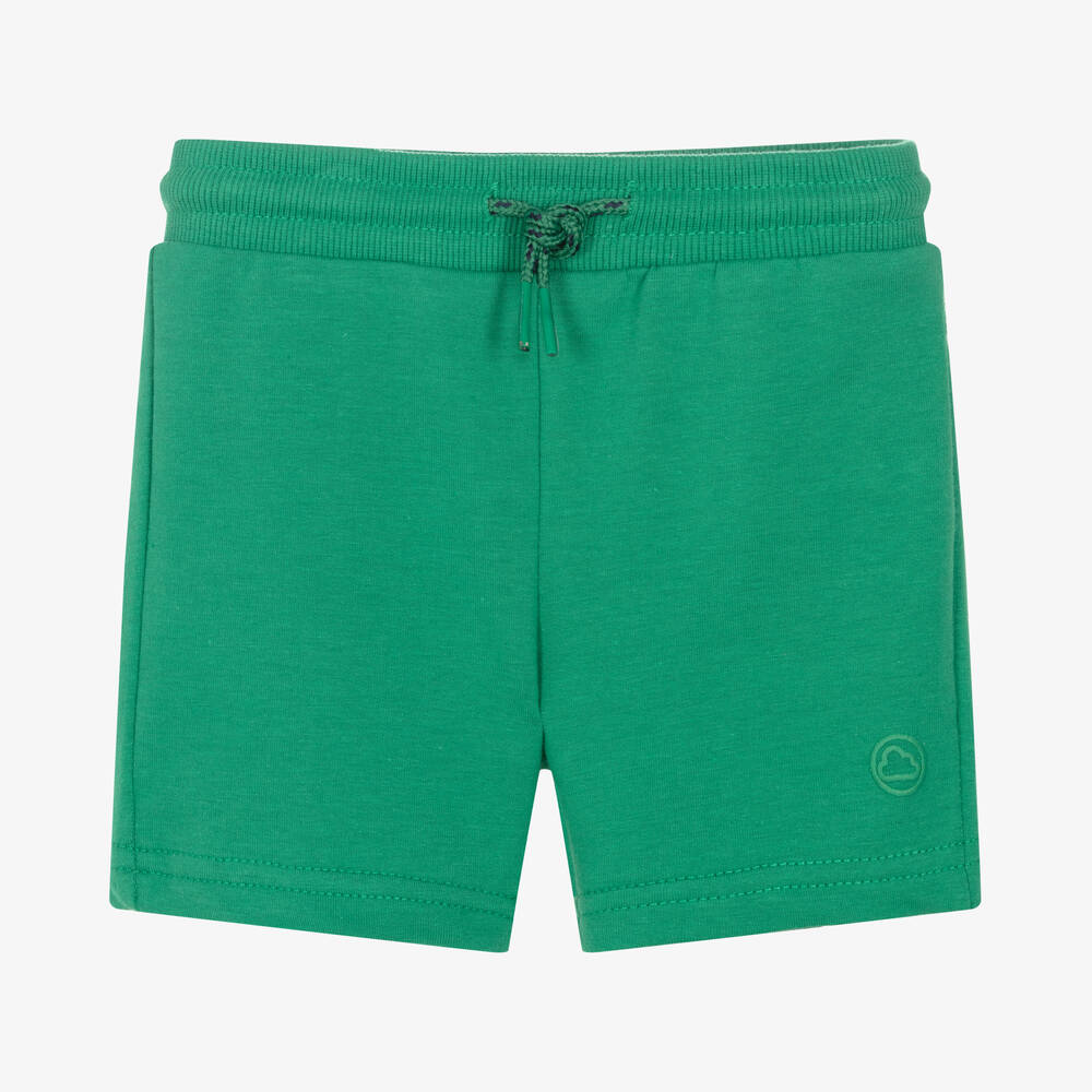 Mayoral - Short vert en jersey de coton | Childrensalon