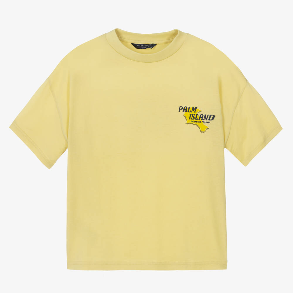 Mayoral Nukutavake - Grünes Baumwoll-T-Shirt für Jungen | Childrensalon