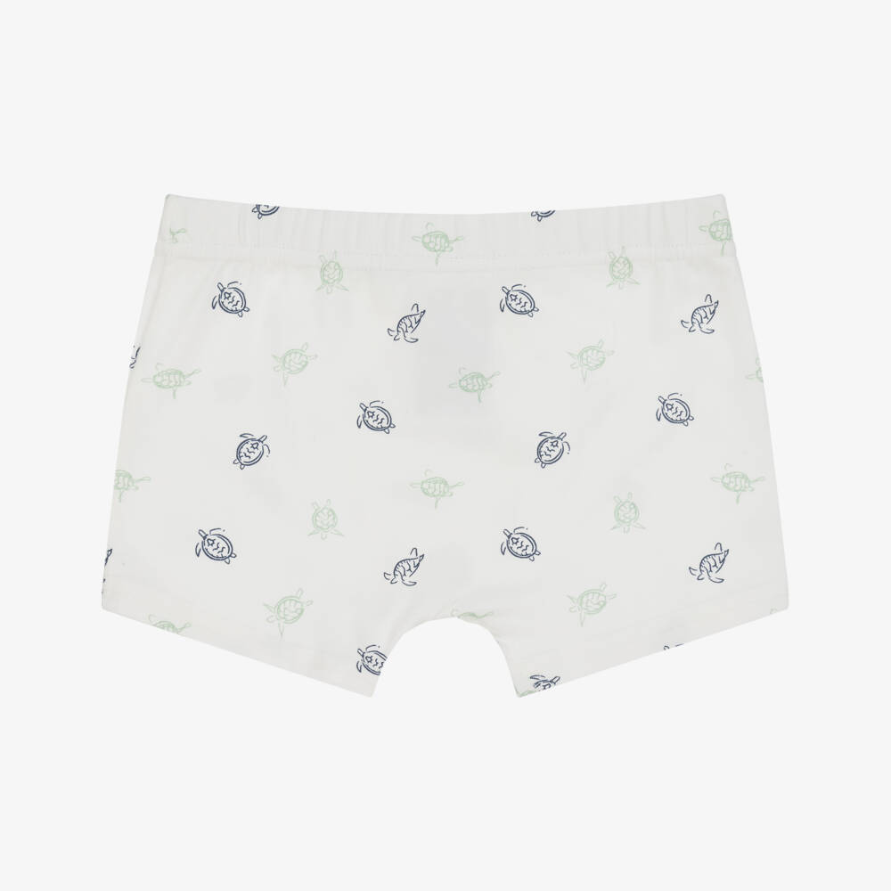 Mayoral-Boys Green & Ivory Boxer Trio | Childrensalon Outlet