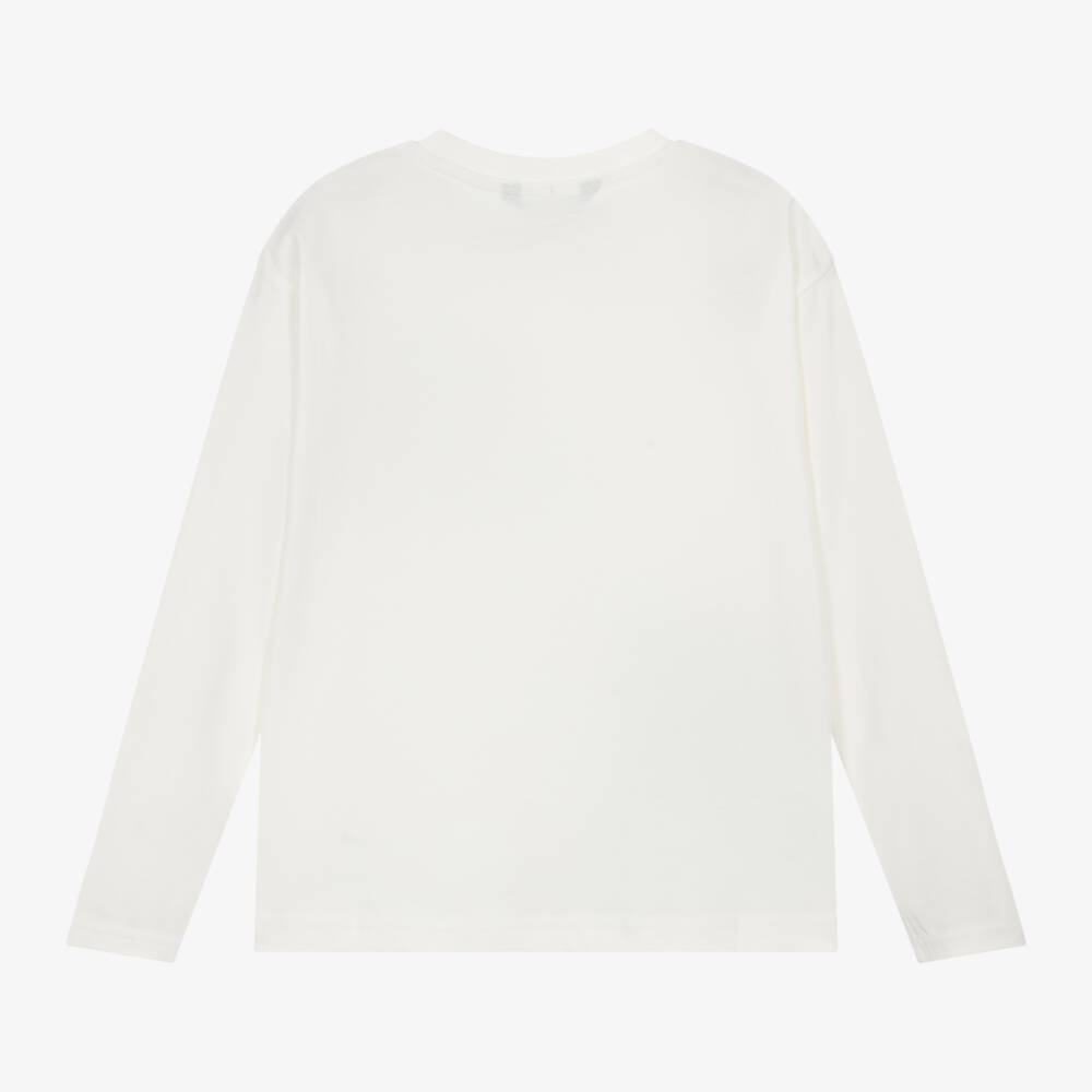 Mayoral Nukutavake-Boys Green & Ivory Jersey Tee | Childrensalon Outlet