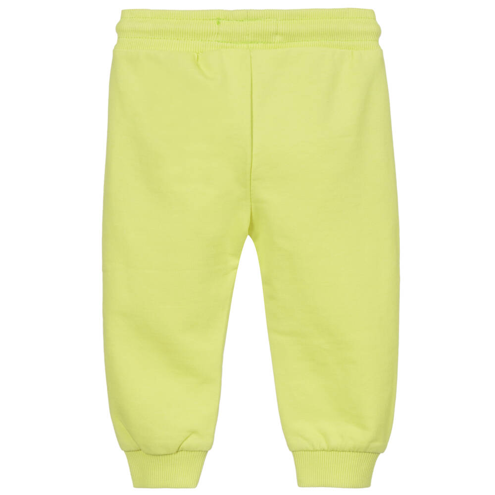Mayoral-Boys Green Jersey Joggers | Childrensalon Outlet