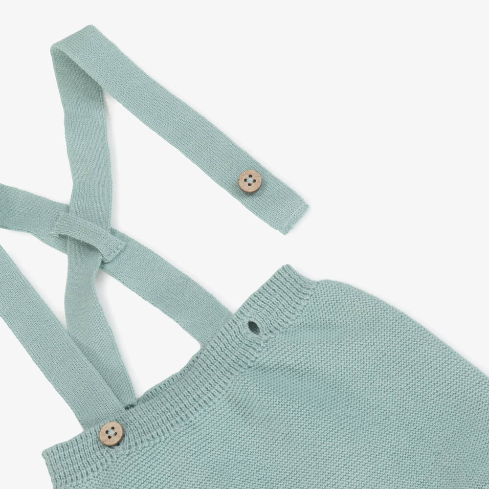 Mayoral Newborn-طقم شورتات محبوكة خضراء للأولاد | Childrensalon Outlet