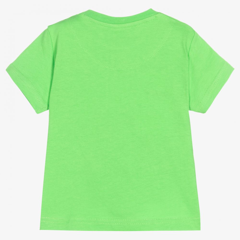 مايورال-تيشيرت أطفال ولادي قطن لون أخضر | Childrensalon Outlet