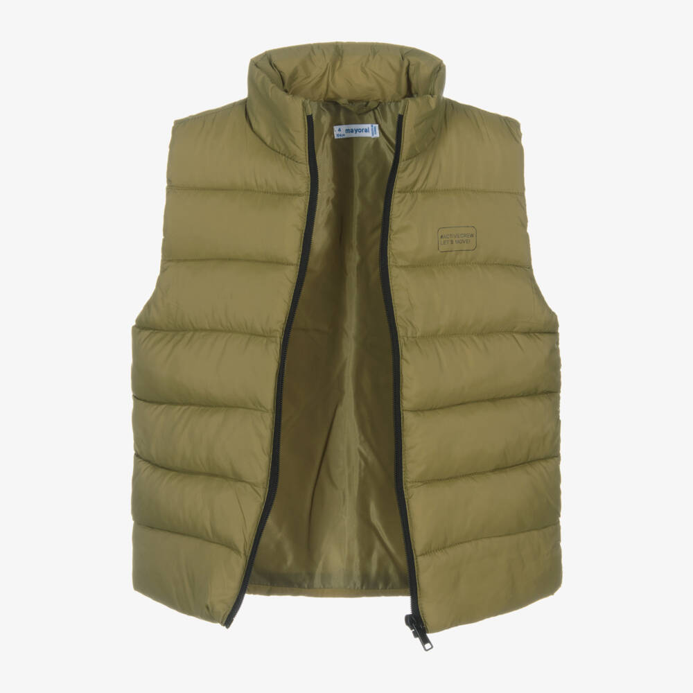 Mayoral-Boys Green Trousers Ensemble | Childrensalon Outlet