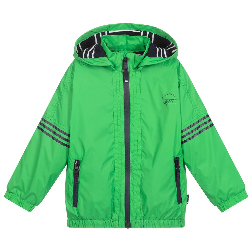 Mayoral Boys Green Windbreaker Jacket Childrensalon Outlet