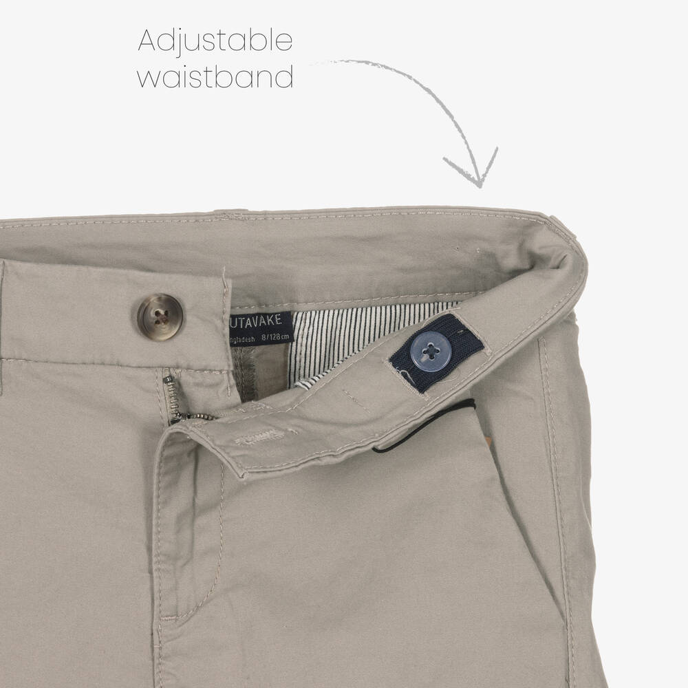 Mayoral Boys Grey Chino Shorts
