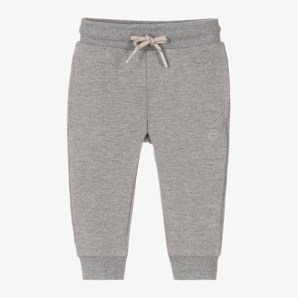 Mayoral Boys Grey Cotton Joggers Childrensalon Outlet