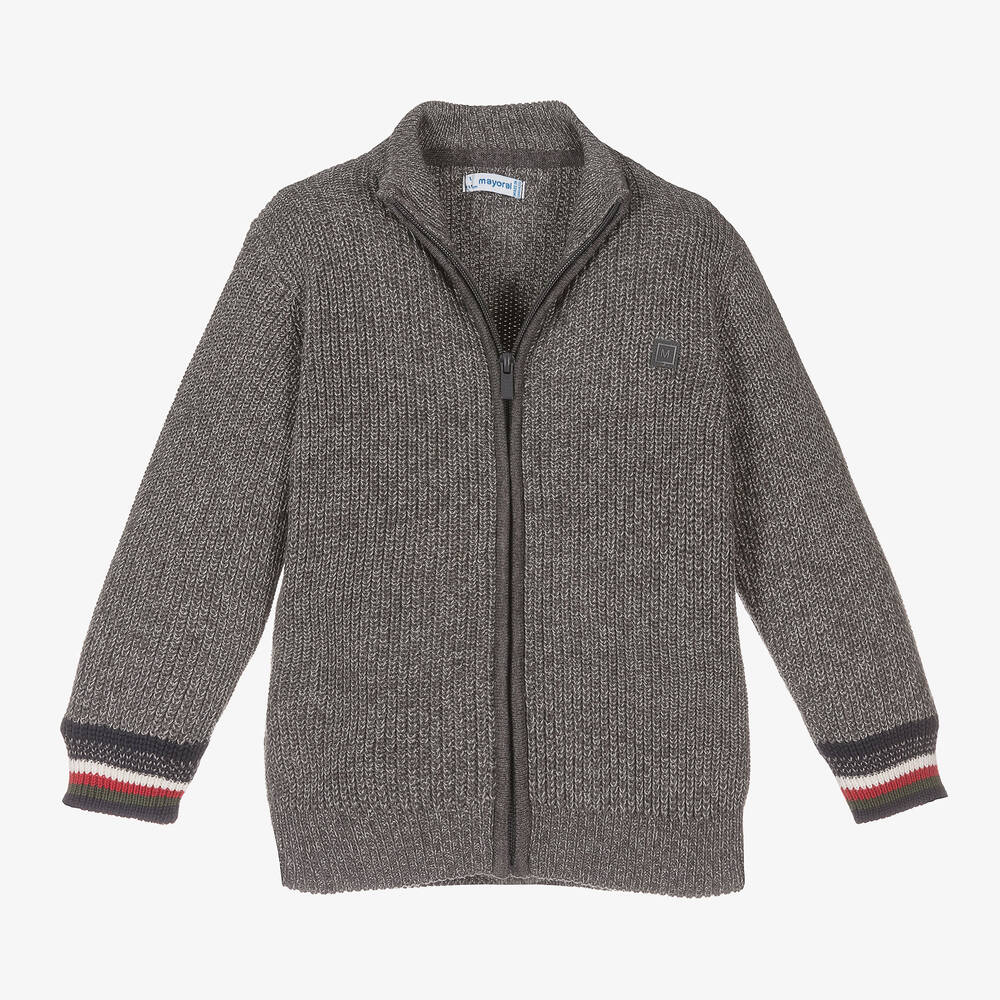 Boys zip cardigan outlet
