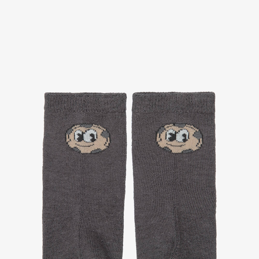 Mayoral-Boys Grey Football Sock Set | Childrensalon Outlet