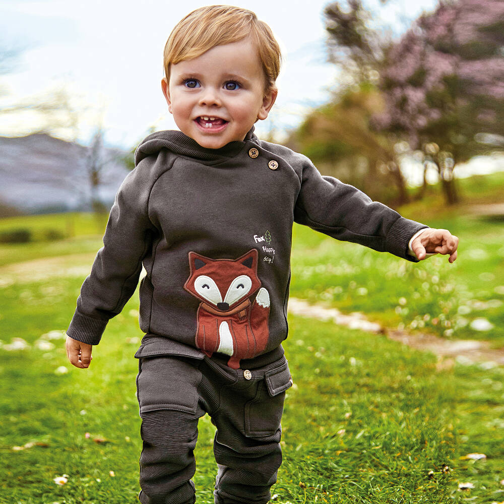 Baby boy shop grey hoodie