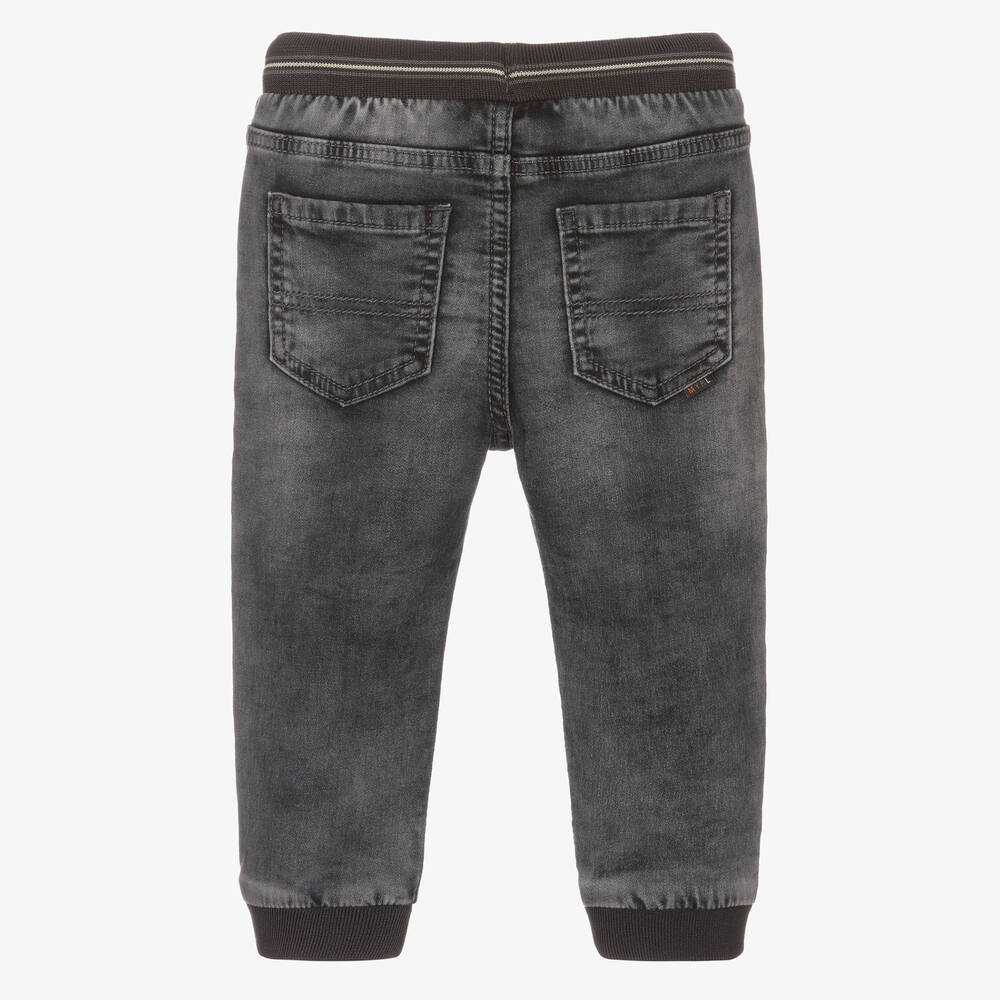 مايورال-جينز أطفال ولادي قطن مستدام لون رمادي | Childrensalon Outlet