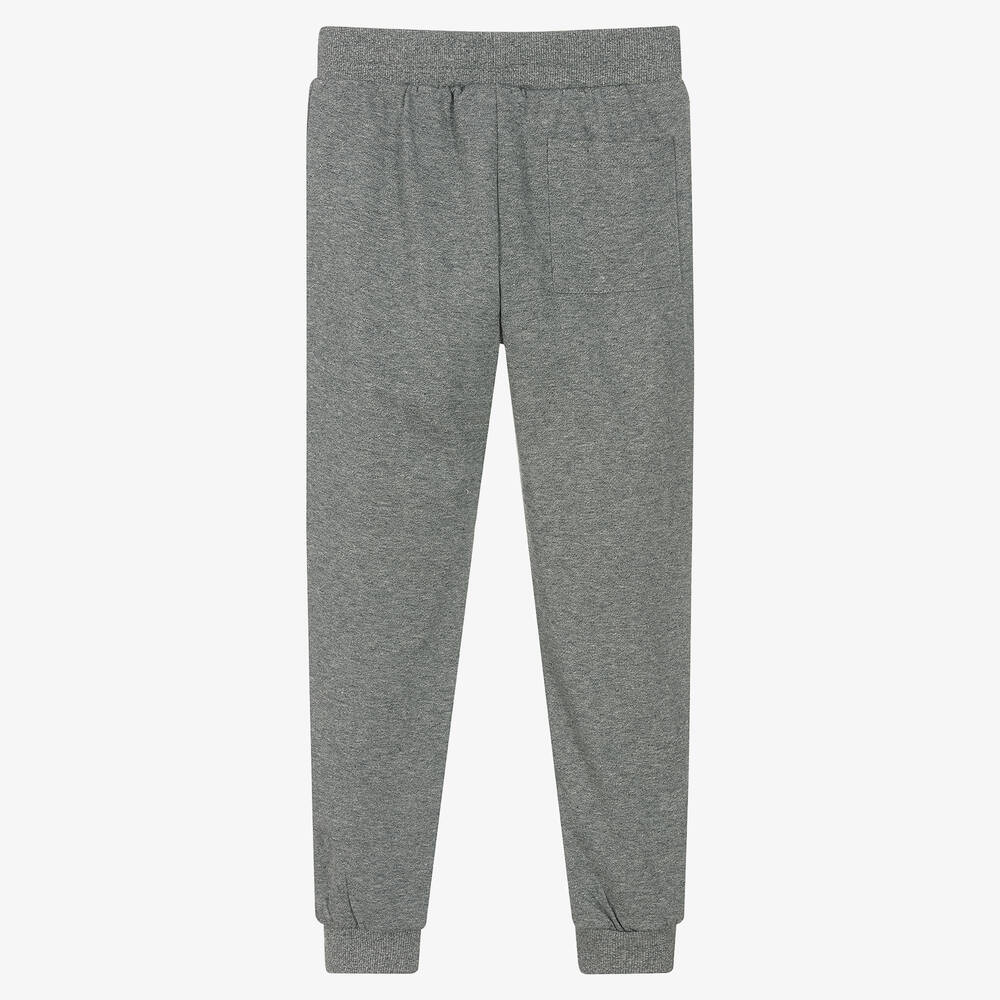 Grey jersey joggers top