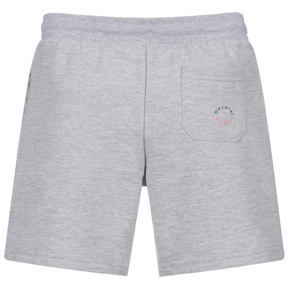 Grey jersey shorts hotsell boys
