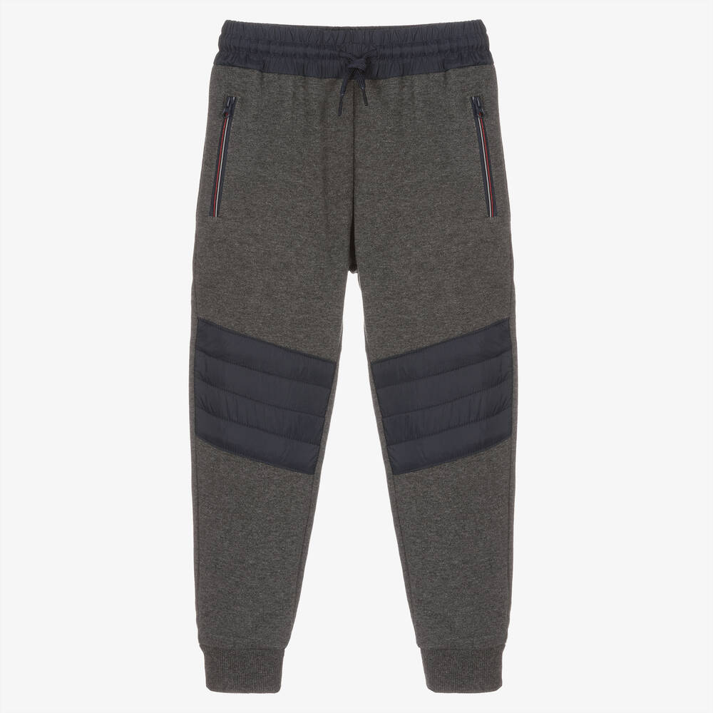 Mayoral - Boys Grey & Navy Blue Durable Joggers | Childrensalon