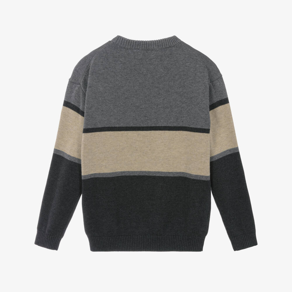 Mayoral Nukutavake-كنزة صوف رمادية للأولاد | Childrensalon Outlet