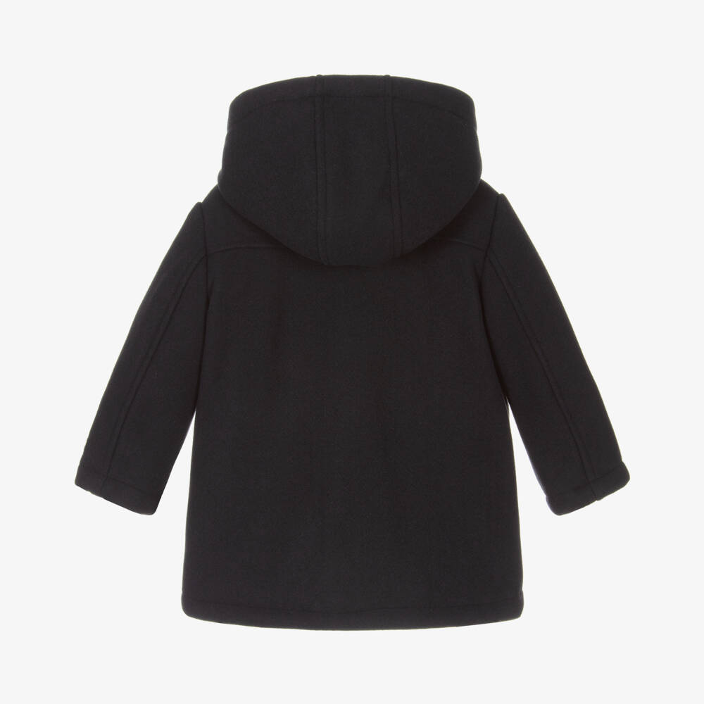 Mayoral-Boys Hooded Navy Toggle Coat | Childrensalon Outlet