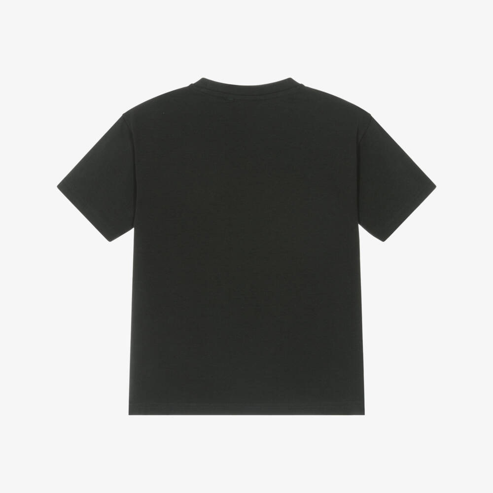 Mayoral Nukutavake-Boys Inspirational Black Tee | Childrensalon Outlet