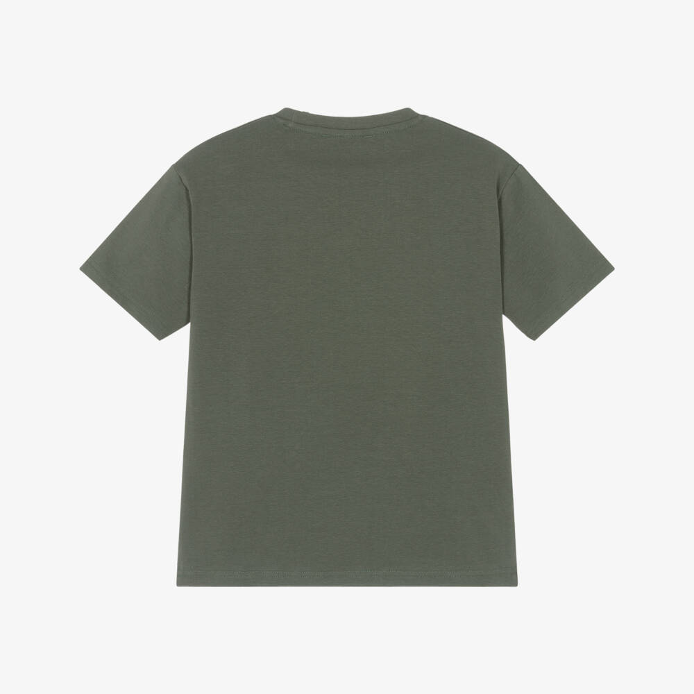 Mayoral Nukutavake-Boys Inspirational Green Jersey Tee | Childrensalon Outlet