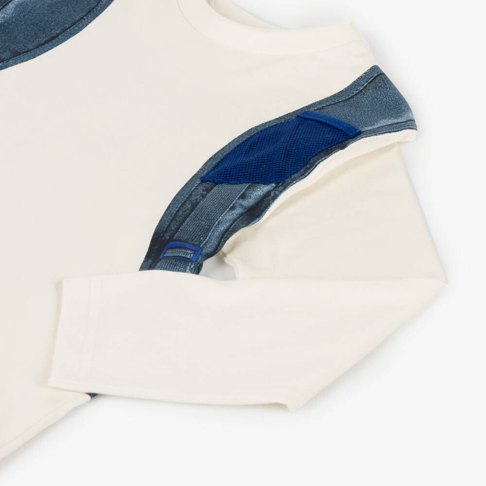 Mayoral-Boys Ivory Adventure Graphic Tee | Childrensalon Outlet