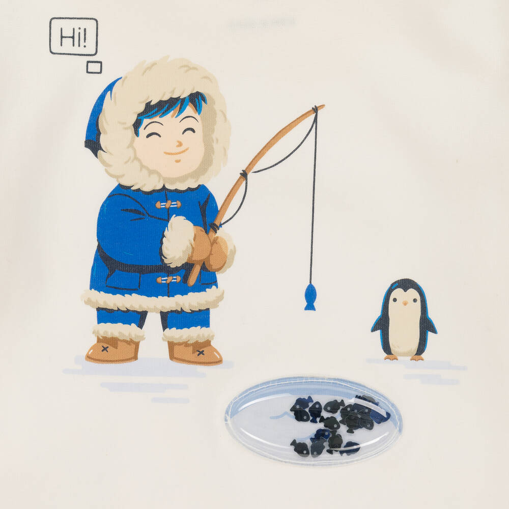 Mayoral-Кремовый хлопковый топ для мальчиков | Childrensalon Outlet