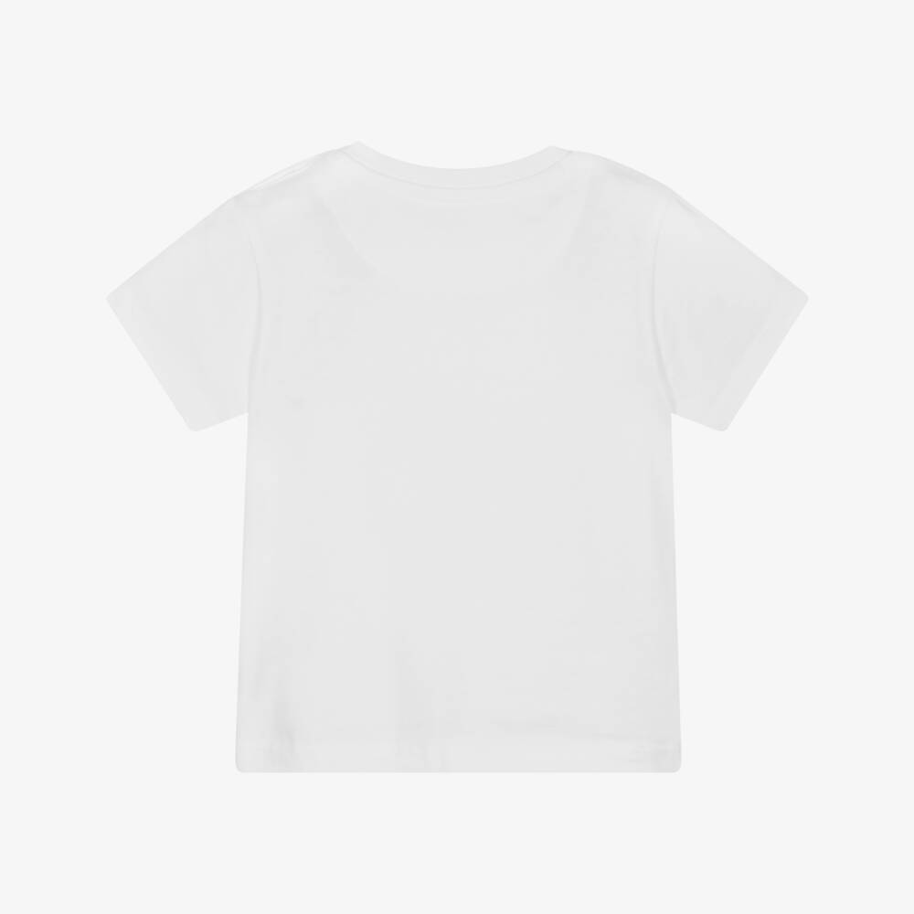 Mayoral-Boys Ivory Dino Cotton Tee | Childrensalon Outlet