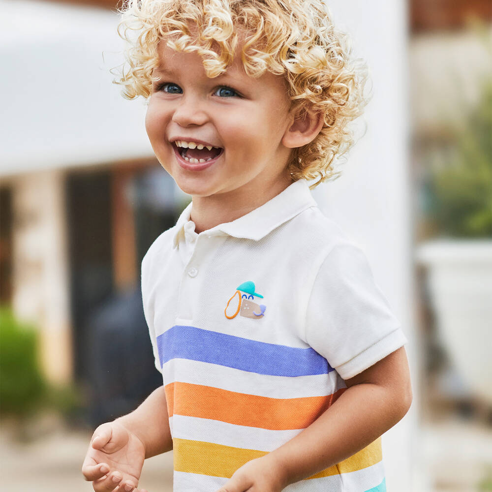 Boys cotton polo shirts discount