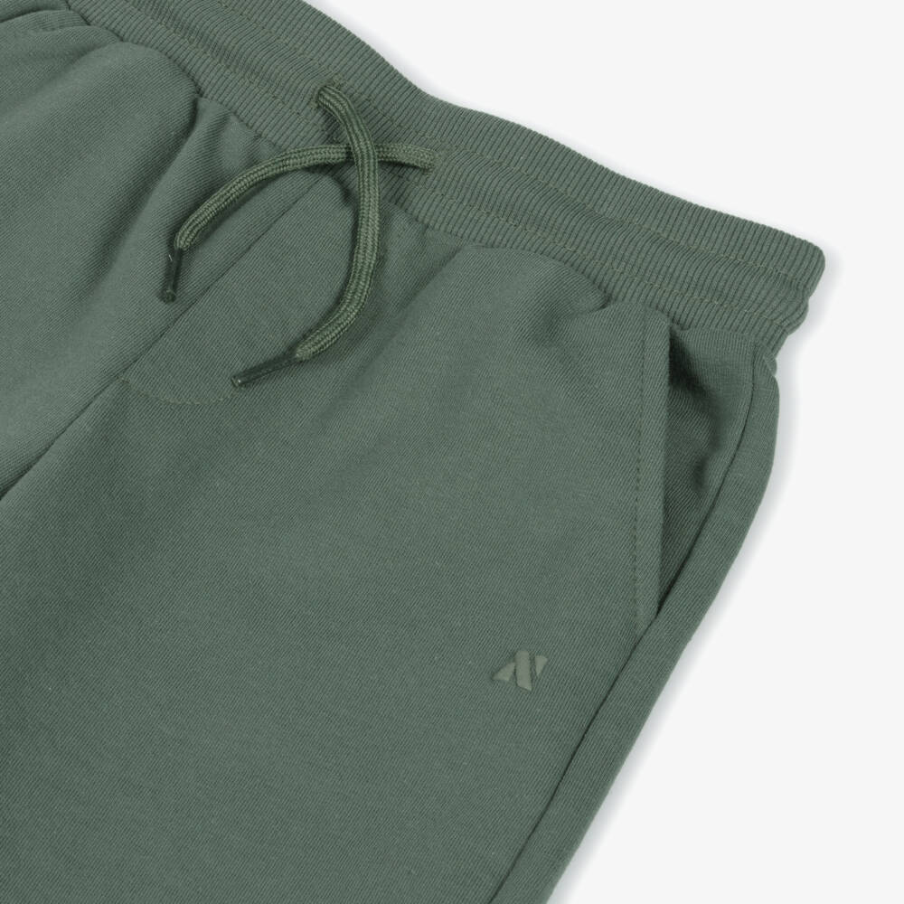 Mayoral Nukutavake-Boys Khaki Cotton Blend Shorts | Childrensalon Outlet
