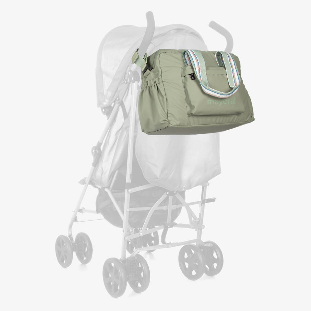 Mayoral Newborn-Boys Khaki Faux Leather Baby Bag | Childrensalon Outlet