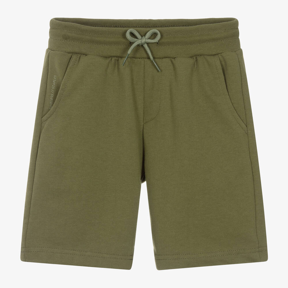 Youth khaki shorts top