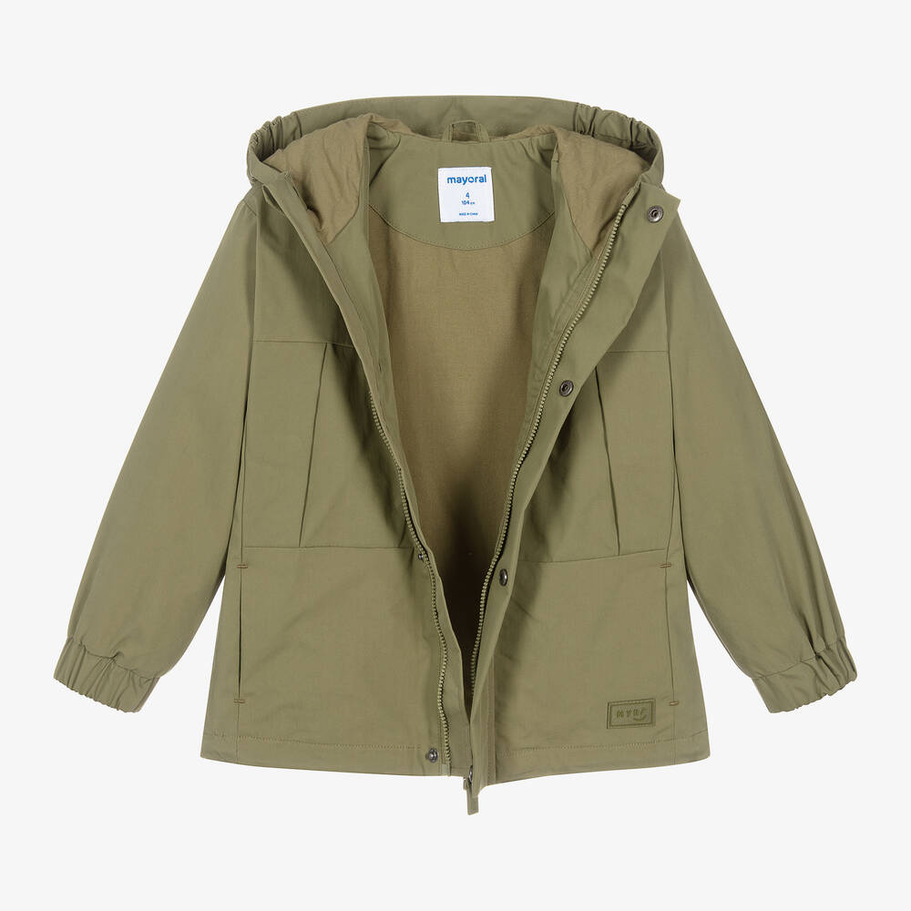 Boys khaki jacket hot sale