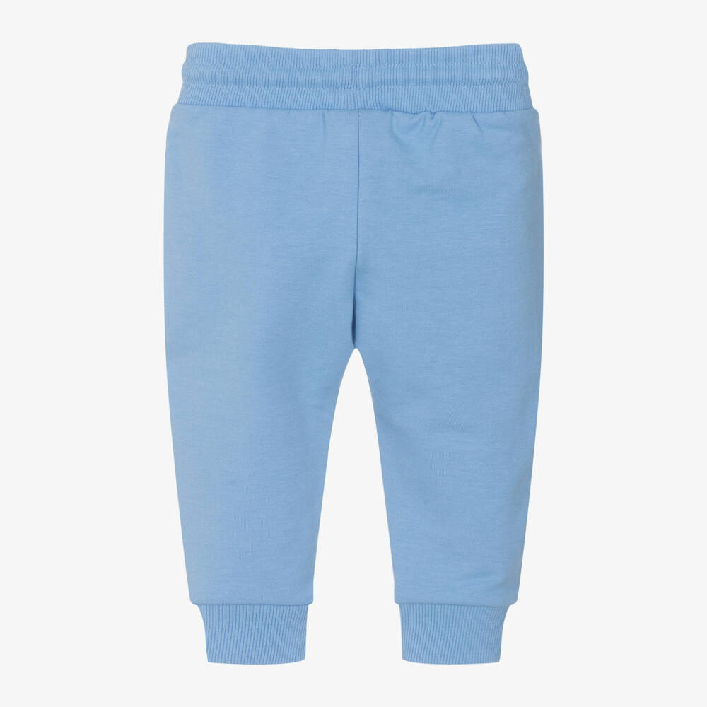 Mayoral-Boys Light Blue Jersey Joggers | Childrensalon Outlet