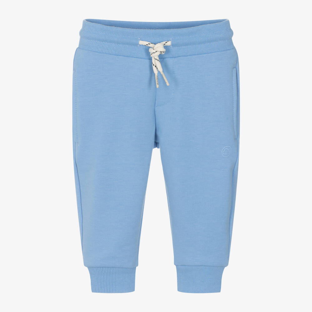 Mayoral-Boys Light Blue Jersey Joggers | Childrensalon Outlet