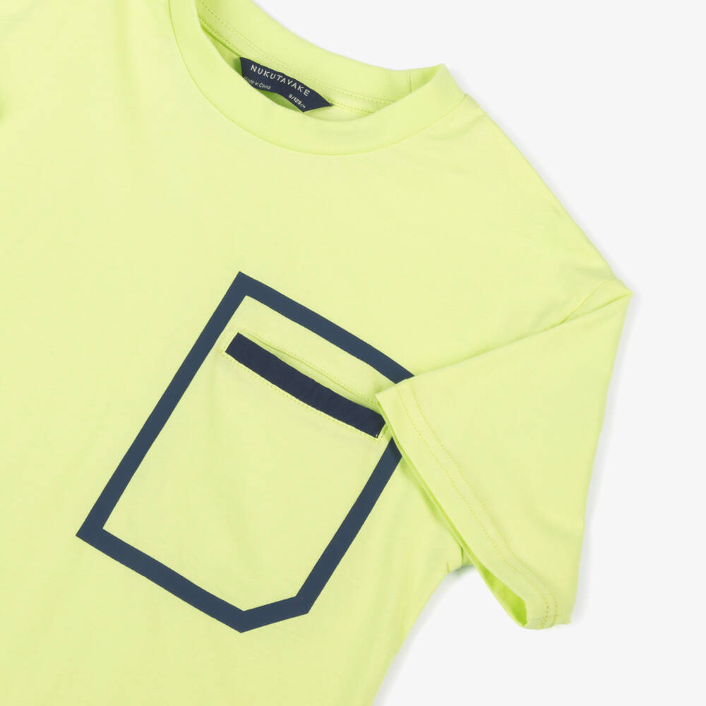 Mayoral Nukutavake-Boys Lime & Navy Shorts Ensemble | Childrensalon Outlet