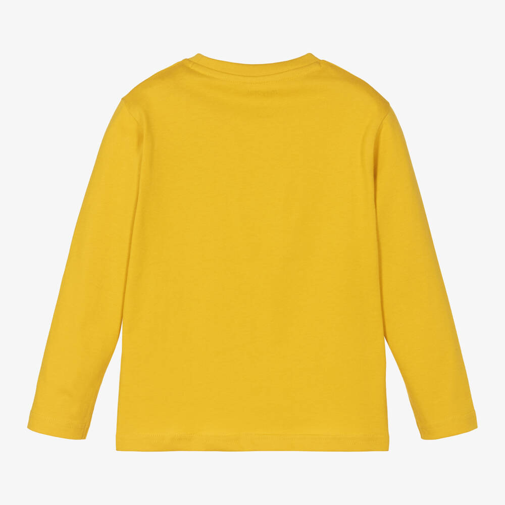Mayoral-Boys Mustard Skateboard Tee | Childrensalon Outlet