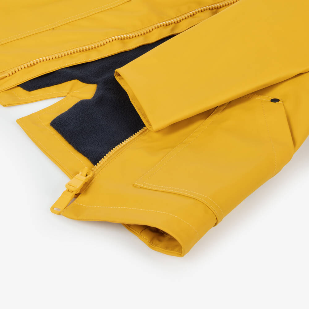 Mayoral-Boys Mustard Waterproof Jacket | Childrensalon Outlet