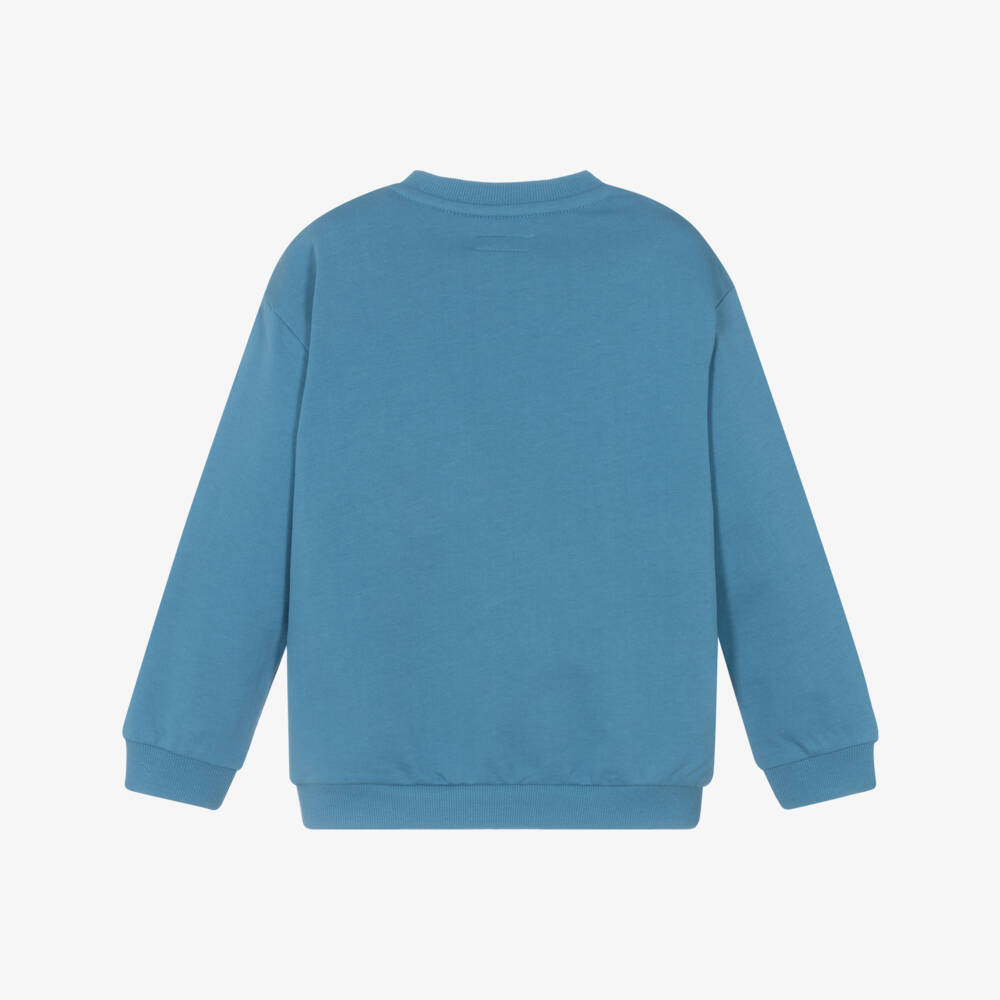 Mayoral-سويت شيرت أزرق بحري للأولاد مع تصميم جرو | Childrensalon Outlet